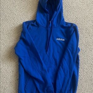 adidas Men’s Royal Blue Crewneck Hoodie
